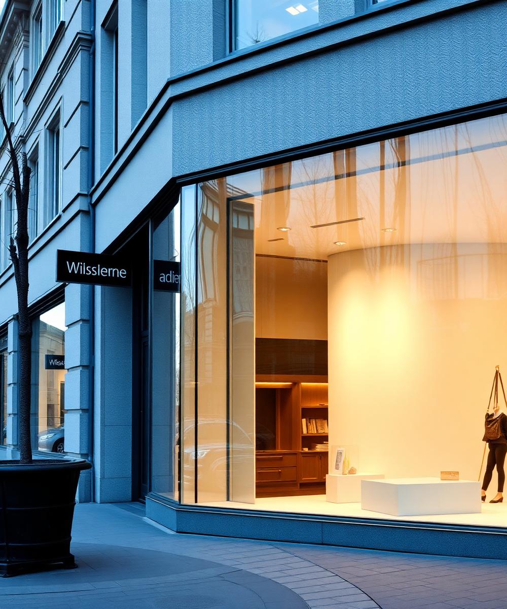 Vitrine commerce